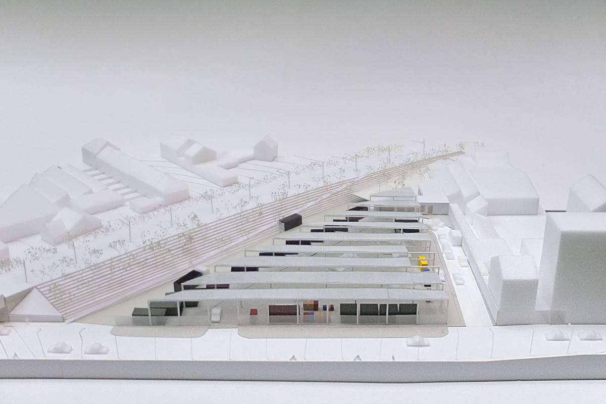 Recycling center V+ architecture