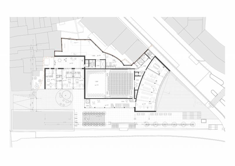 195.V+.Maison de la culture.Plans.+1 LD