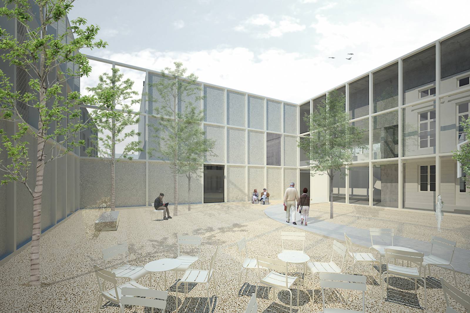 Fine Arts Museum Verviers V+ architecture